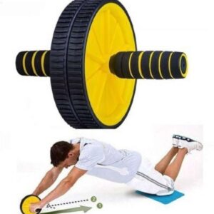 Shopeleven DL6 Sports Solid wheel Roller Ab Exerciser  (Multicolor)